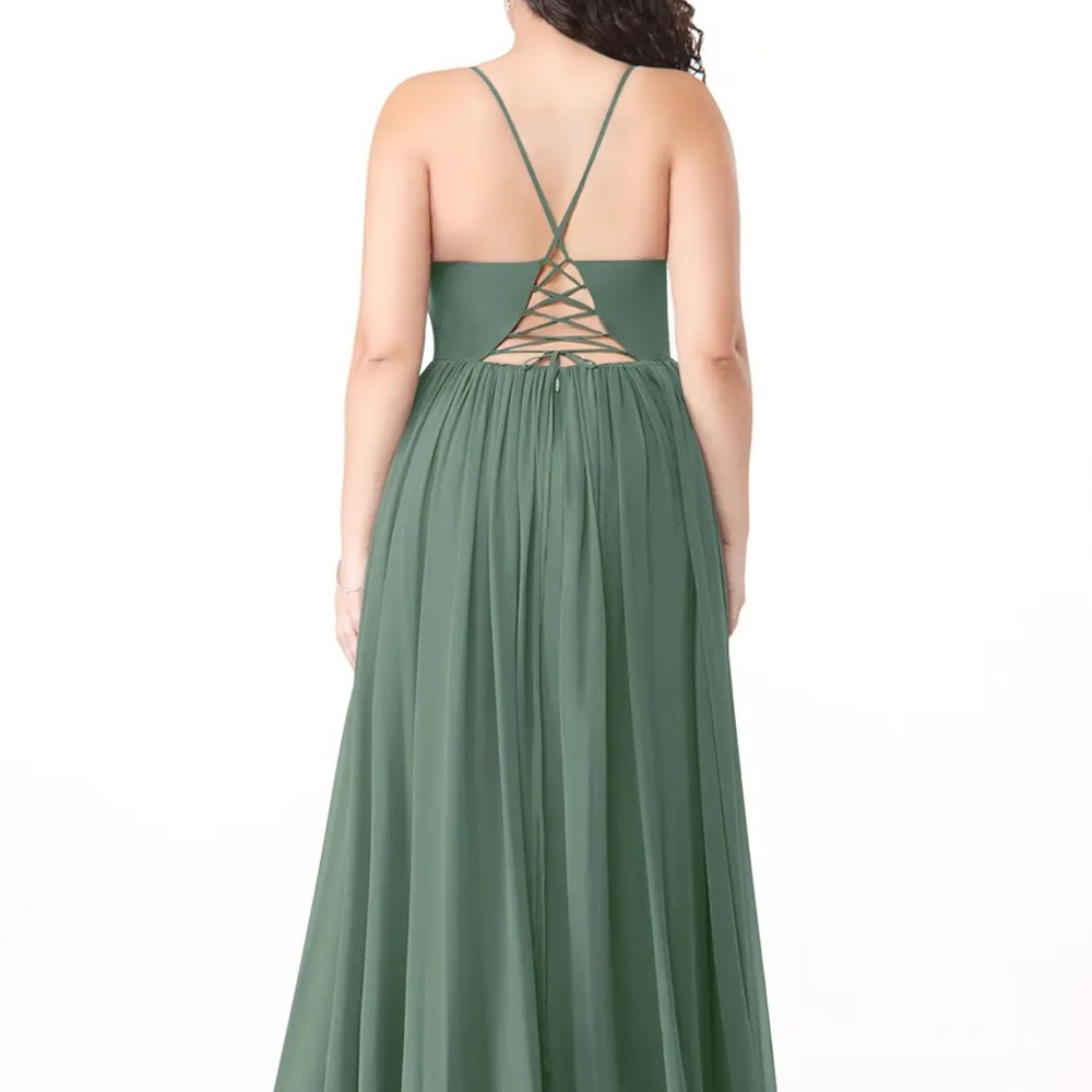 AZAZIE BRIDESMAID DRESS Eucalyptus